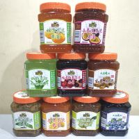 广村顺甘香茶浆果酱1kg 柚子芒果蓝莓茉莉花百香果芦荟奶茶店专用 柚子