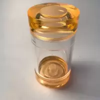 送领导送亲友名家之作鸣虫虫具手工工艺彩色水晶独眼60蝈蝈罐 如图