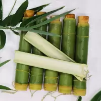 端午节包粽子神器活塞式竹筒带塞顶出来粽子竹筒新鲜家用粽子模具 S码竹筒【内径2.2-2.5cm】 /-\1个体验装/*\