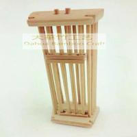 画眉笼配件 花生仓蟋蟀笼 蝈蝈 蚂蚱用具 磨锋嘴 大华竹工艺 画眉笼用 本色