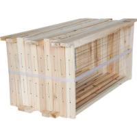 中意蜂半成品杉木巢框标准蜜蜂巢框巢础优质蜂框带钢丝养蜂工具 半成品巢框[10个/箱]赠防跑片3个