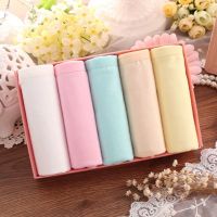 5/6条95%棉中低腰女士内裤女士三角裤女学生少女内裤性感大码内裤 梦幻彩虹 L (80-106斤)