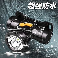 强光可充电led头戴式头灯超亮远射探照超长待机夜钓鱼矿灯手电筒 定焦强化充电款20时