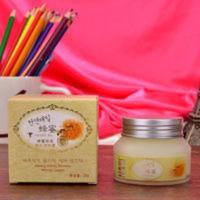 特露白蜂蜜保湿凝水润肤霜面霜男女补水滋养改善干燥肌肤50克 保湿凝水润肤霜