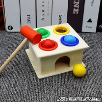 儿童打地鼠玩具宝宝益智小女男孩玩具1-2一3半岁智力开发敲打大号 敲球台打地鼠【小号】