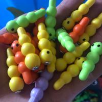 啄木鸟玩具虫子配件补充吃虫子抓捉虫子 配件补充:8只虫子