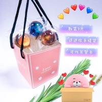 [买一盒10送一盒6]星空棒棒糖万圣节圣诞送礼礼盒装6支10支550g 散装3只(送迷你小袋子)