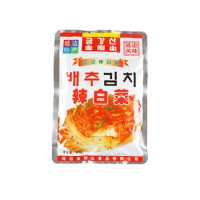 延边朝鲜族腌制泡菜 金刚山辣白菜韩国正宗泡菜咸菜下饭菜 开胃菜 金刚山辣白菜400g*1袋