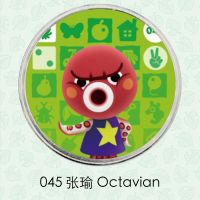 动物森友会amiibo卡动森村民张瑜章立娜章丸丸 张瑜|Octavian|章鱼|男|处女座|暴躁B型