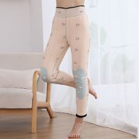蚕丝棉裤女外穿冬季加绒加厚打底裤东北特超厚高腰大码显瘦保暖裤 小天鹅护膝 2XL(100-120斤)