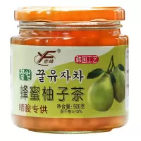 意峰蜂蜜柚子茶 柠檬茶 g g/瓶 大瓶超实惠 水果酱茶冲饮 特惠:500g柚子茶
