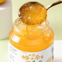 [送梅森杯]蜂蜜柚子百香果柠檬茶冲泡喝茶水果酱果浆500g/瓶 柚子茶-1罐[尝鲜款]
