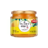 福事多蜂蜜柚子百香果柠檬茶冲水喝的饮品罐装 冲饮冲泡水果茶酱 如图*柚子茶+500