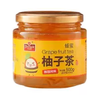 百香果茶酱蜂蜜柚子柠檬茶冲泡水果茶瓶装批发泡水喝的东西 蜂蜜柚子茶[500g]