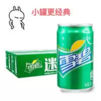 迷你雪碧200ml经典小罐装1*12罐 200mL*12罐