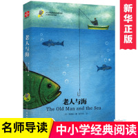 老人与海(无障碍名师导读)/中小学经典阅读名家名译四五六七八年级中小学生课外阅读书籍 经典文学名著读物 正版图书