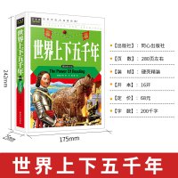 世界上下五千年 精致图文版 常春藤系列 儿童小学生三四五六年级课外阅读故事书 历史简史图书 正版珍藏5000年 小学生课
