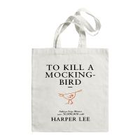 复古单肩环保帆布包 杀死一只知更鸟 chic 大容量购物袋 全棉柔软 杀死一只知更鸟 1