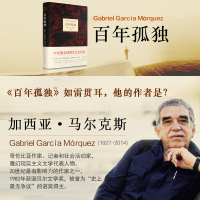 [套装2册]百年孤独+追风筝的人 马尔克斯 胡塞尼原版无删 诺贝尔文学奖世界名著现当代文学外国随笔小说正版书籍
