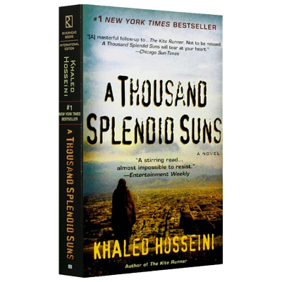 A THOUSAND SPLENDID SUNS (灿烂千阳)英文原版 灿烂千阳 胡塞尼三部曲之一 追风筝的人 中图数科