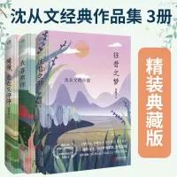 走进沈从文全3册 往昔之梦+我喜欢你+慢慢走走又停停精装插图版沈从文的书小说爱情旅行全集文学作品文集边城八骏图小城故事正