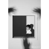 龚俊内页6P 店赠龚俊海报+明信片+飞机盒包 VOGUE服饰与美容杂志2021年6月刊龚俊内页 刘亦菲封面