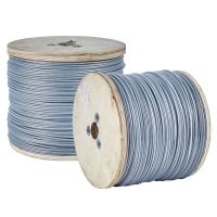 儿童阳台隐形防盗网钢丝304不锈钢护栏防护网钢丝绳窗户安全材料 316钢丝包皮2.0mm 10米