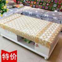 茶几桌布防水防烫防油免洗餐桌布茶几垫罩长方形塑料台布客厅欧式 心连心烫金 50*50cm