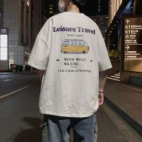 胖胖哥宽松短袖t恤男潮流ins港风夏季百搭大码百搭潮牌半袖上衣男 白色 S[90-100斤]
