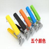鹏顾精品店加厚厨房工具取碗夹防滑防烫不锈钢多功能碟盘夹取神器 自选颜色两个装留言备注