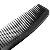 专业美发梳防静电加厚中齿手柄梳子黑色苹果梳电木梳剪发理发梳子 纯手工梳：T3003黑色