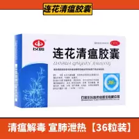 以岭连花清瘟胶囊36粒/盒莲花清瘟发热鼻塞流涕咳嗽头痛咽干咽痛 [标准装36粒]