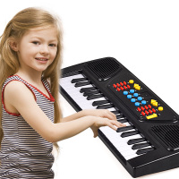 [双供电充电版]多功能儿童37键电子充电音乐琴早教益智玩具 标准37键电子琴