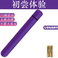 震动棒女用高潮自慰器插入AV振动棒女性高潮器具夫妻情趣性用品 震动棒迷你款+[电池]