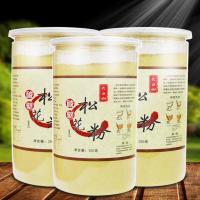 松花粉原粉未破壁天然东北长白山野生无糖松花粉头道马尾松无添加 松花粉250克[瓶装]