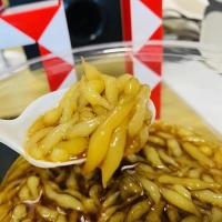 槐花粉半成品手工制作广西灵山特产玉林夏季甜品横县米蛆凉粉包特