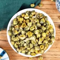 玫瑰花茶补气血养颜菊花茶清火去火养肝干玫瑰花蕾特级胎菊王100g 胎菊100g