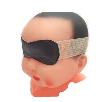 新生儿防蓝光眼罩去黄疸光疗遮光护目眼罩婴儿宝宝照蓝光睡眠眼罩 华郎眼罩[一只]