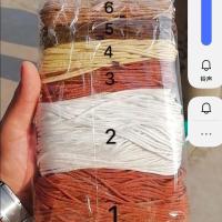 芦苇帘草帘竹帘拉绳卷帘窗帘拉线百叶窗帘拉线拉绳尼龙包芯拉绳 1.5白色#2 拉绳10米