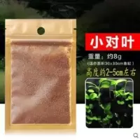 鱼缸水族箱水草种子套餐迷你小对叶牛毛真水草活体草坪造景装饰 迷你小对叶种子1包