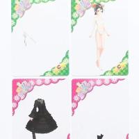 奇迹暖暖变装卡魔力换装卡片奇迹暖暖女孩玩具卡片公主卡 奇迹暖暖变装卡3包18张无相框