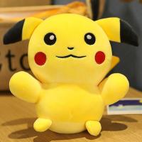 皮卡丘玩偶挂件神奇宝贝公仔宠物小精灵毛绒玩具卡比兽小火龙周边 皮卡丘 20厘米[中号]