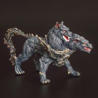 西方远古传说魔兽魔龙怪兽仿真动物模型儿童玩具礼物地狱犬地狱狗 地狱犬(地狱狗)