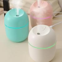 usb加湿器迷你学生充电大雾量家用卧室办公室静音喷雾器补水保湿 普通款【颜色随机】 单机+【USB数据线+1根棉棒】