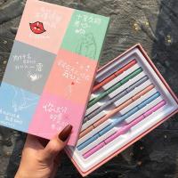 李佳琦推荐细芯眉笔套装女防水持久不脱色超细头极细初学者奇 仙女系六色套盒