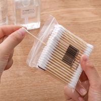 [疯狂]棉签木棒化妆棉棒棉花掏耳朵棉球脱卸妆婴儿双头家用 500支[双头]