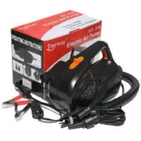 车载12V电动橡皮艇充气泵 100W大功率 可接汽车点烟器和12V电瓶 车载12V电动气泵 点烟器、电瓶两用