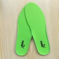 适配彪马蕾哈娜板鞋软垫原装夏季透气防臭PUMA跑步休闲减震鞋垫 绿色彪马黑标 36