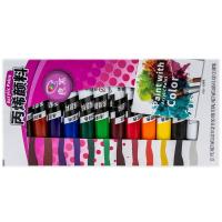 良全丙烯颜料12支铝管盒套装9.5ml/12ml儿童手工绘画颜料内含画笔 单盒(内含一支画笔)