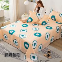 [床单 单件]亲肤磨毛双人单人被单三件套四季通用学生宿舍枕套 闭月羞花 [0.9*2.3m]婴儿床适用